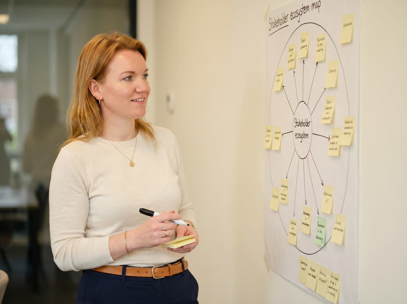 Lou bij een stakeholder ecosystem map